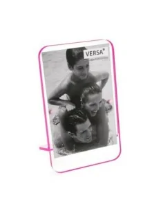 PORTAFOTOS 10X15 ROSA ACRILICO