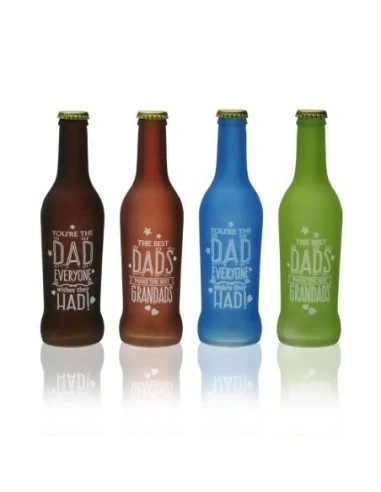 BOTELLA SURTIDA LED 4 COLORES