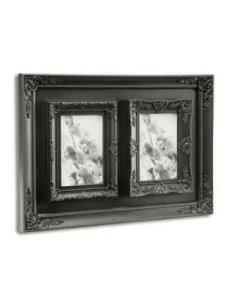 PORTAFOTOS DOBLE 10x15 NEGRO