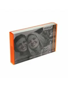 PORTAFOTOS 10X15 NARANJA ACRIL