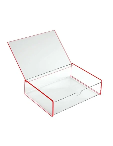 CAJA ACRILICA ROSA