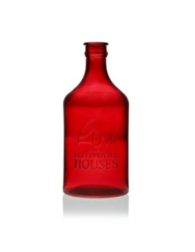 BOTELLA LED ROJA