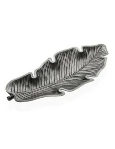 CENTRO DE MESA HOJA PLATA