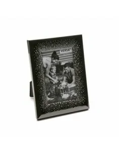 PORTAFOTOS NEGRO 10x15