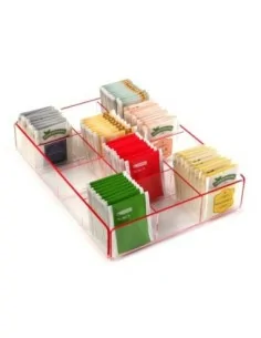 BANDEJA ACRILICA MULTI ROJA 2