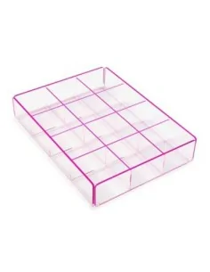 BANDEJA ACRILICA MULTI ROSA