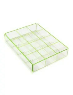 BANDEJA ACRILICA MULTI VERDE