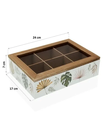 CAJA TE MADERA ROXANNE