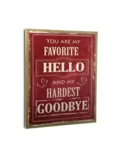 CUADRO MENSAJES ROJO