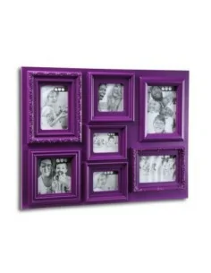 PÒRTAFOTOS 7 VENTANAS VIOLETA