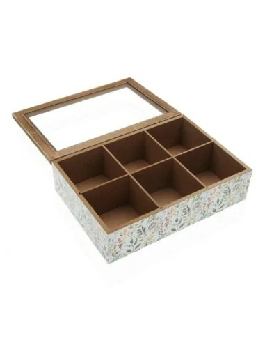 CAJA TE MADERA ACUARELA