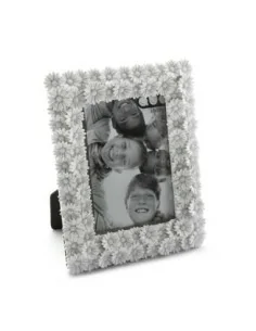 PORTAFOTOS 13X18 BLANCO FLORES