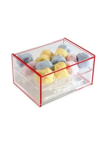 CAJA ACRILICA DOBLE VERDE