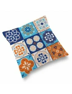 COJIN C/ RELLENO MOSAIC ORANGE