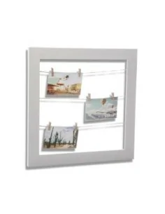 PORTAFOTO MULTIPLE BLANCO