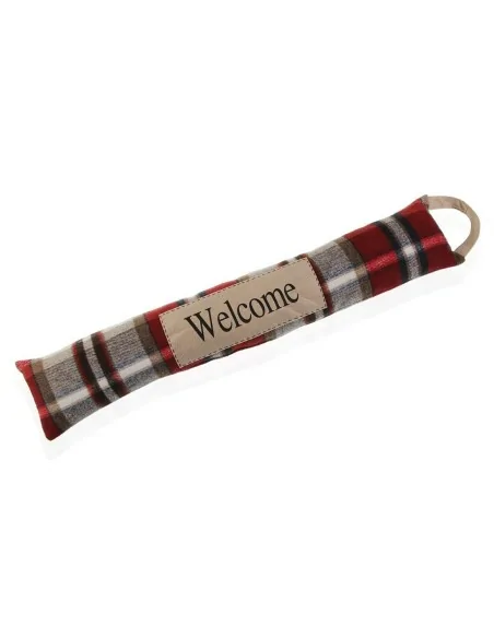 Sujetapuertas Alargado modelo Welcome Rojo