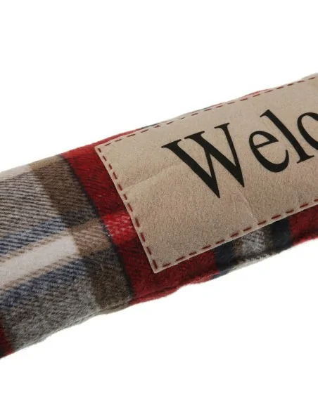 Sujetapuertas Alargado modelo Welcome Rojo