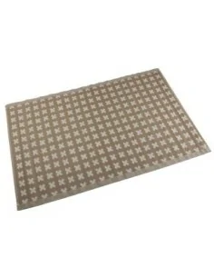 ALFOMBRA BEIGE CRUCES