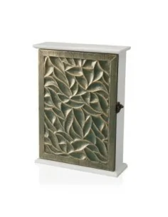 CAJA LLAVES MARRON CLARITO