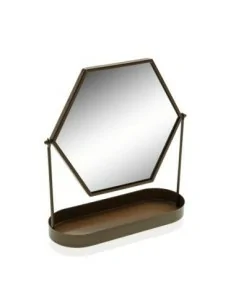 ESPEJO GOLD CON BASE