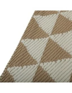 ALFOMBRA BEIGE ROMBOS 2