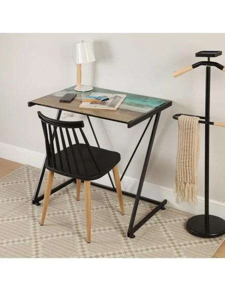 ALFOMBRA BEIGE CON ROMBOS