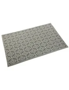 ALFOMBRA GRIS CON FORMAS