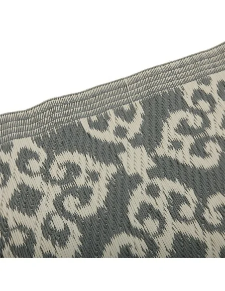 ALFOMBRA GRIS CON FORMAS