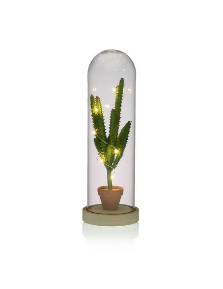 CAMPANA CON CACTUS LED