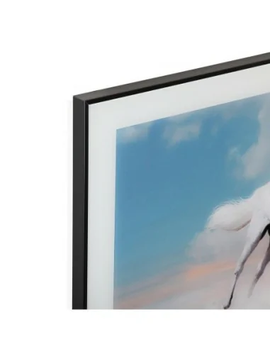 CUADRO CRISTAL CABALLO CIELO