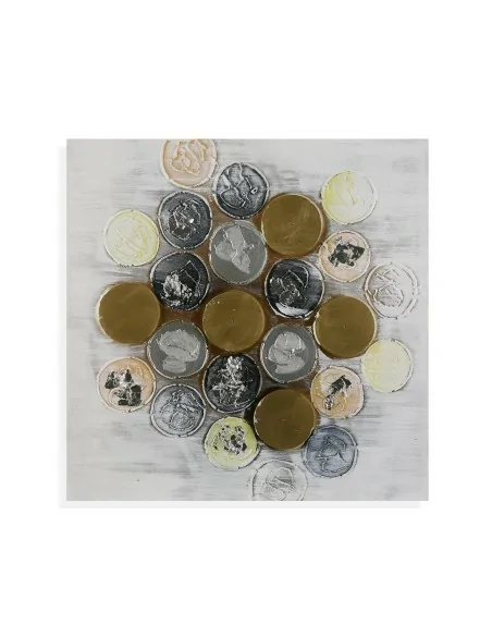 CUADRO MONEDAS DORADAS