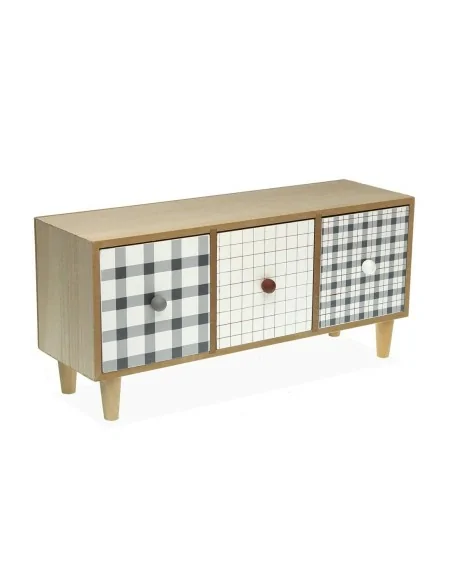 JOYERO MADERA 3 CAJONES CAMY