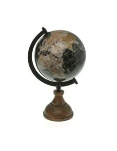 GLOBO MAPAMUNDI DE METAL