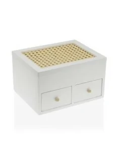 JOYERO DUNA WHITE RATTAN