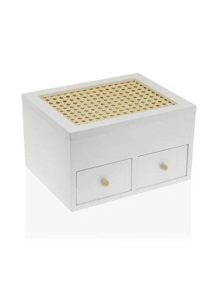 JOYERO DUNA WHITE RATTAN