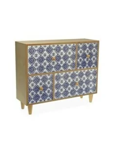 JOYERO MADERA 4 CAJONES AVEIRO