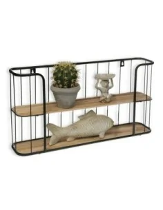 ESTANTERIA PARED 2 BALDAS 2