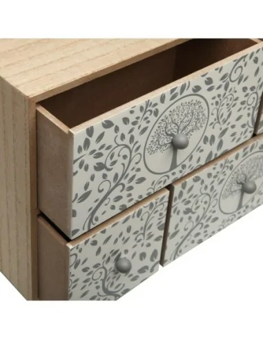 JOYERO MADERA 4 CAJONES LIVELY