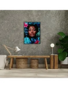 CUADRO CRISTAL MUJER AMAZONA 2 2