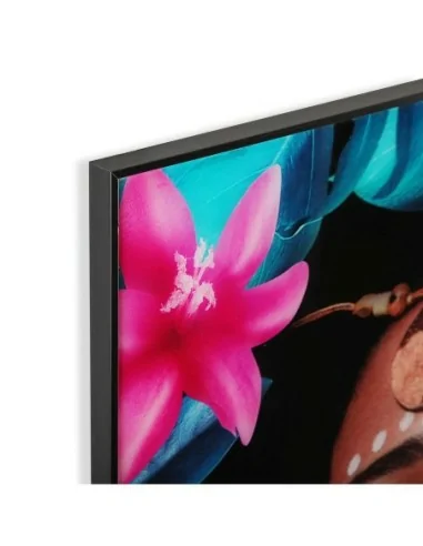 CUADRO CRISTAL MUJER AMAZONA 2