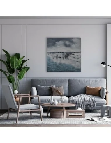 CUADRO MAR 80X80CM