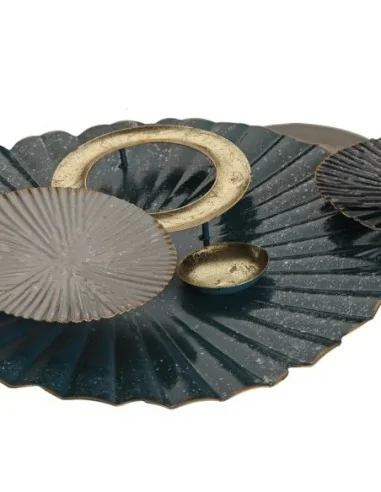 CUADRO METALICO CIRCULOS VERDE