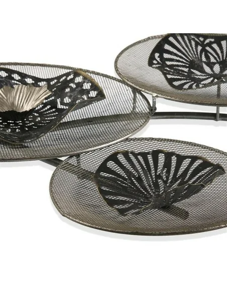 CUADRO METALICO CIRCLES GOLDEN