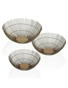 SET 3 CENTROS ORO FREDRIK