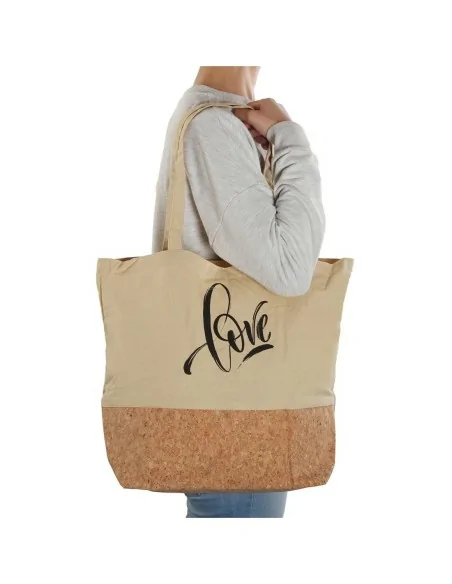BOLSA BEIGE 45x36CM