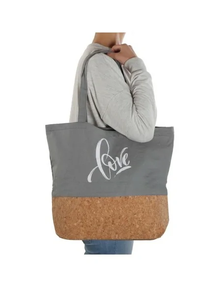 BOLSA GRIS 45x36CM