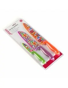SET 3 CUCHILLOS FLOWERS 2