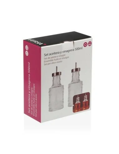SET ACEITERA- VINAGRERA 500ML