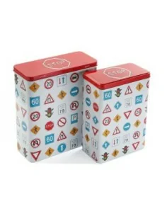 SET 2 CAJAS RECTANG SEÑALES