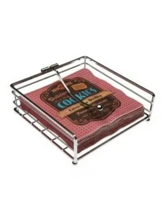 SERVILLETERO METAL CROMADO 1 2